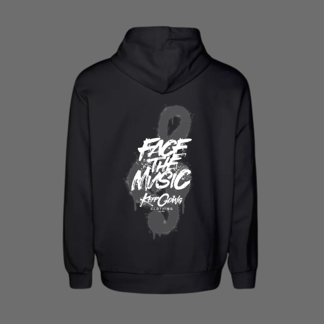 Face the Music - Heavy Oversized Hoodie