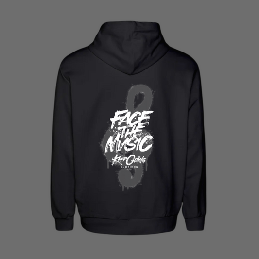 Face the Music - Heavy Oversized Hoodie