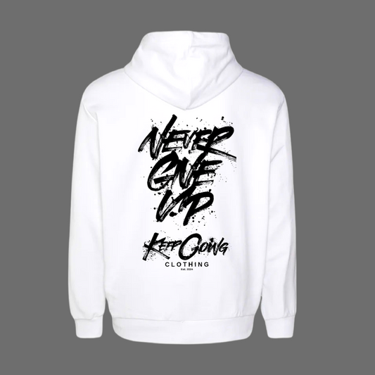 Never Give Up - Heavy Oversized Hoodie