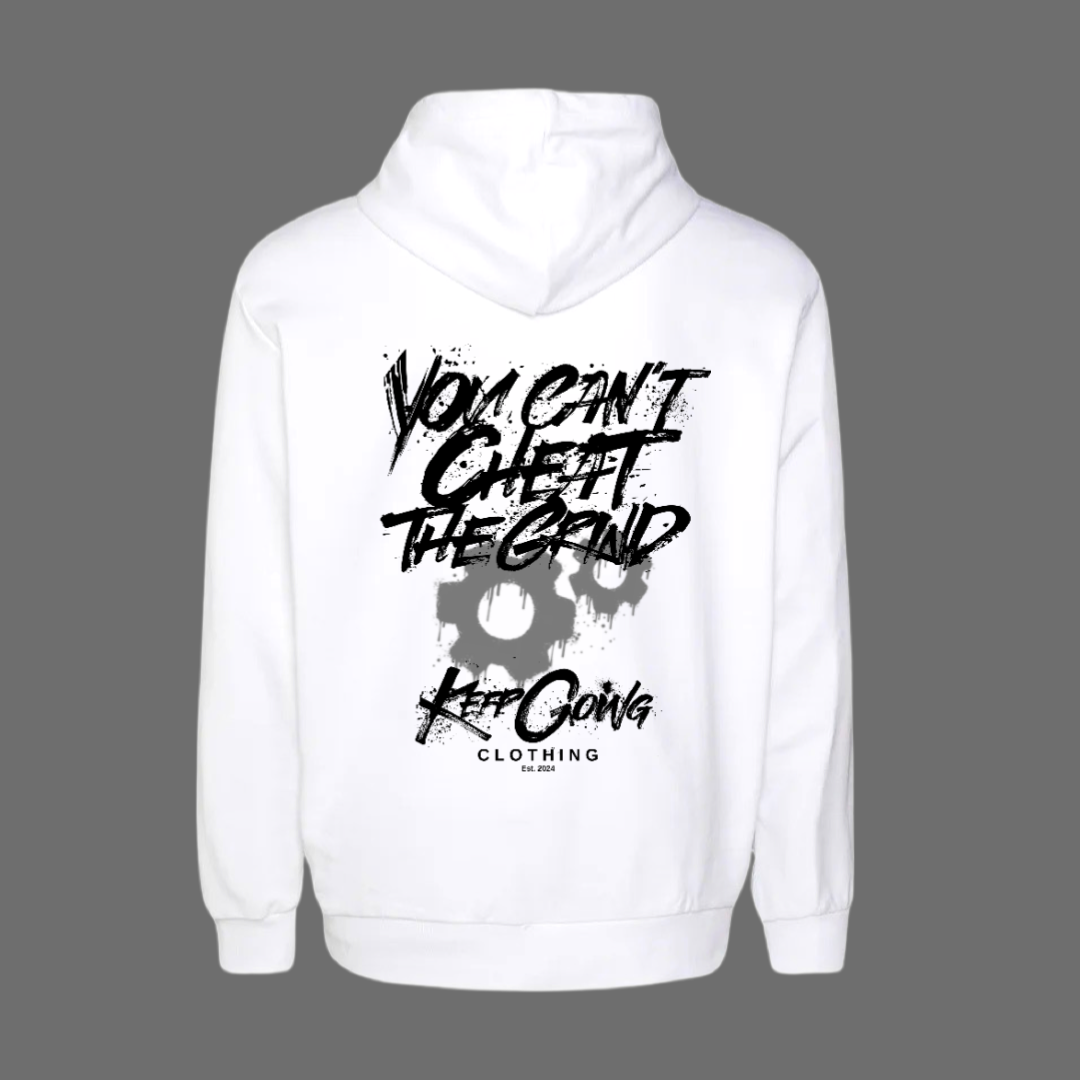 You Can't Cheat The Grind - Heavy Oversized Hoodie