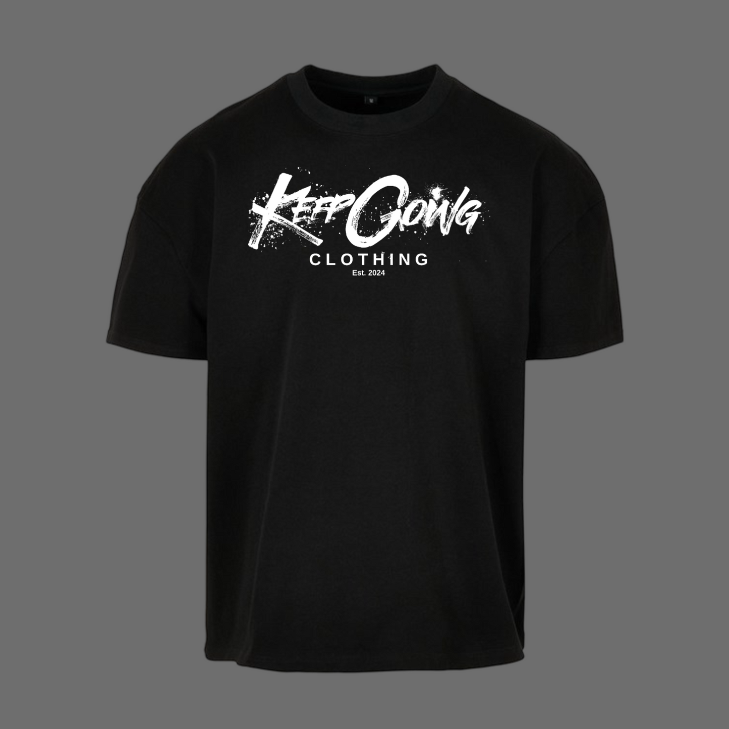 Never Give Up Loose Fit Tee