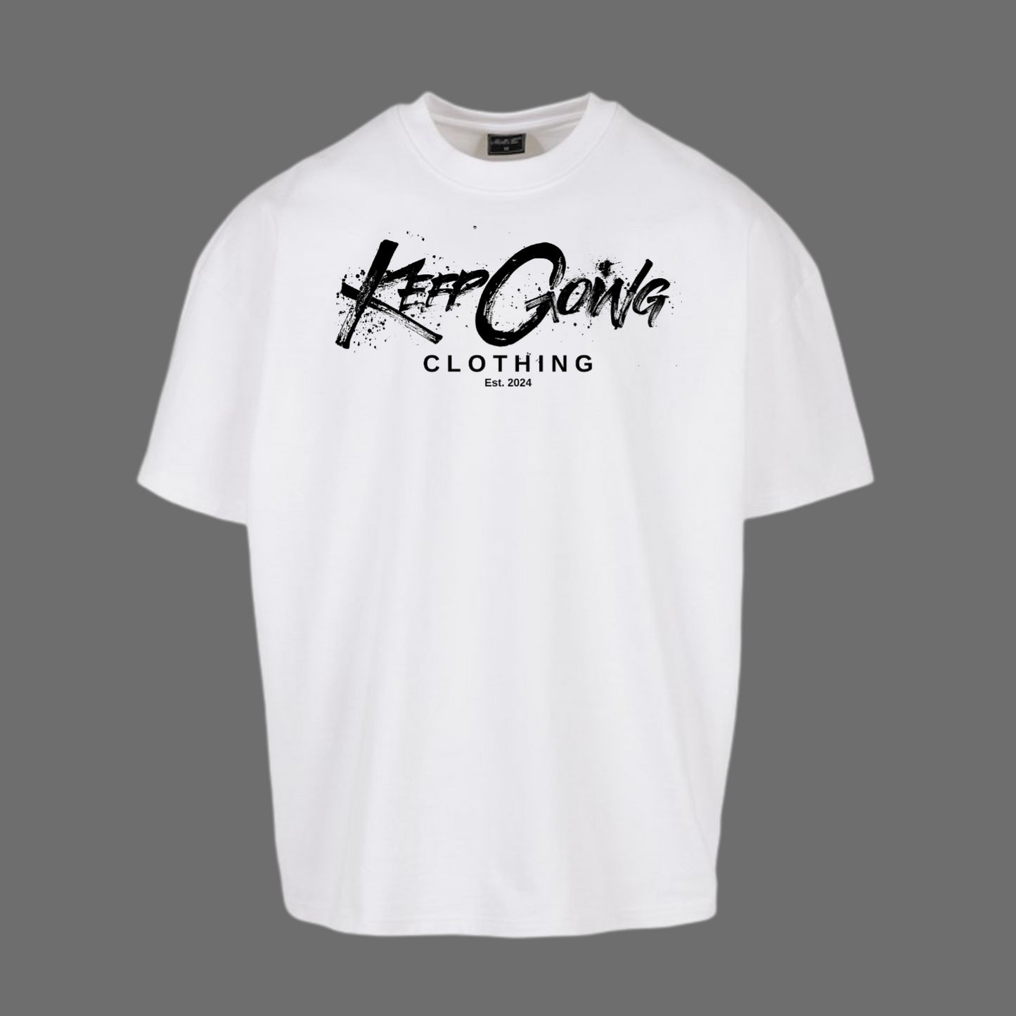 Never Give Up Loose Fit Tee